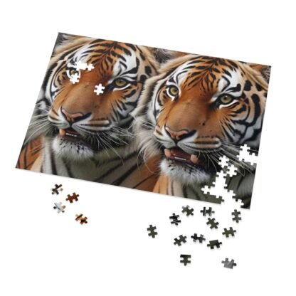 Jigsaw Puzzle two tigers figure(30, 110, 252, 500,1000-Piece) - Image 8