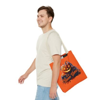 Halloween Tote Bag (AOP) boo time tote bag - Image 43