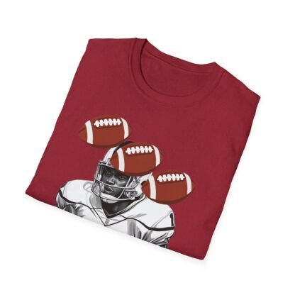 Football Unisex Softstyle T-Shirt - Image 52