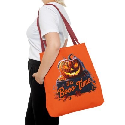 Halloween Tote Bag (AOP) boo time tote bag - Image 24