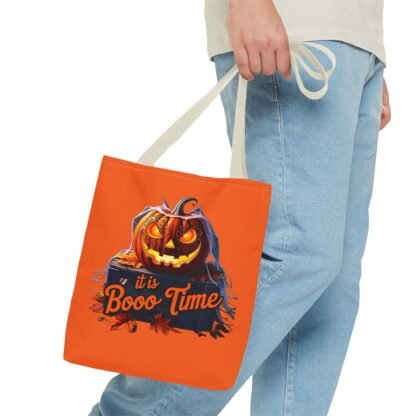 Halloween Tote Bag (AOP) boo time tote bag - Image 39