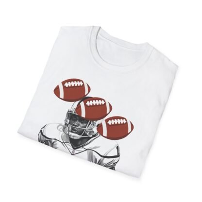 Football Unisex Softstyle T-Shirt - Image 4