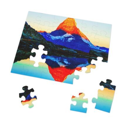 Jigsaw Puzzle (30, 110, 252, 500,1000-Piece) Mountain and lake - Image 11