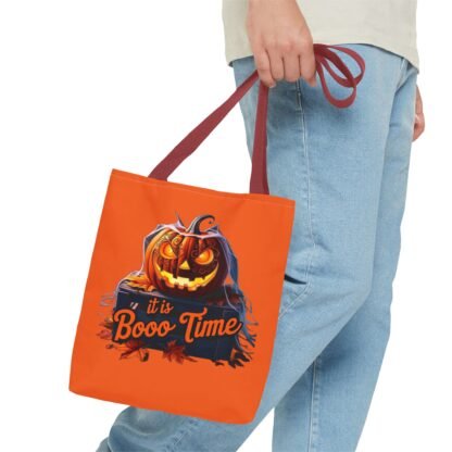 Halloween Tote Bag (AOP) boo time tote bag - Image 15