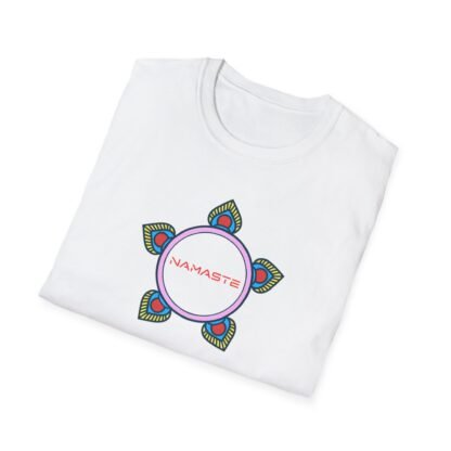 Namaste Unisex Softstyle T-Shirt for women and men - Image 4