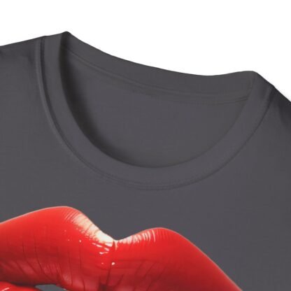 Unisex Softstyle T-Shirt Red Lips - Image 27