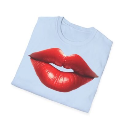 Unisex Softstyle T-Shirt Red Lips - Image 24