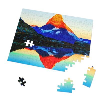 Jigsaw Puzzle (30, 110, 252, 500,1000-Piece) Mountain and lake - Image 14