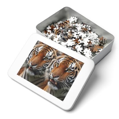 Jigsaw Puzzle two tigers figure(30, 110, 252, 500,1000-Piece)