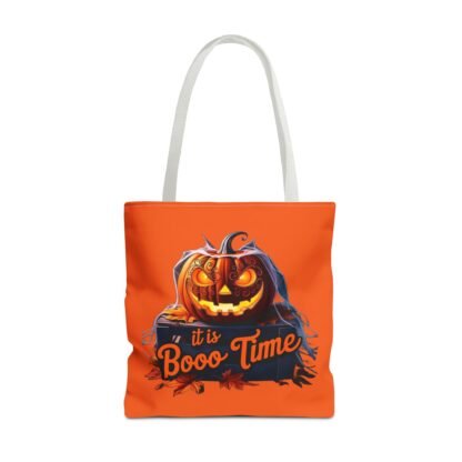 Halloween Tote Bag (AOP) boo time tote bag - Image 33