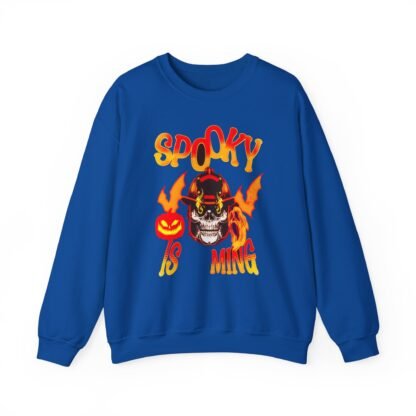 Halloween Sweatshirt Spooky  is coming Unisex Heavy Blend™ Crewneck Sweatshirt - Image 37