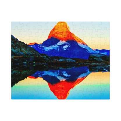 Jigsaw Puzzle (30, 110, 252, 500,1000-Piece) Mountain and lake - Image 13