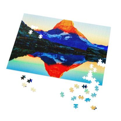 Jigsaw Puzzle (30, 110, 252, 500,1000-Piece) Mountain and lake - Image 8