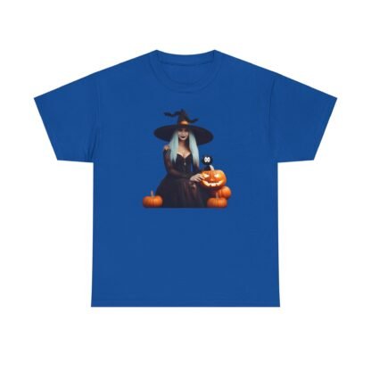 Halloween witch T shirt Unisex Heavy Cotton Tee - Image 45