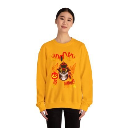 Halloween Sweatshirt Spooky  is coming Unisex Heavy Blend™ Crewneck Sweatshirt - Image 20