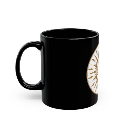 Black Mug "Queen of Coffee"  11oz - Image 3