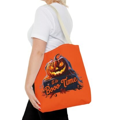 Halloween Tote Bag (AOP) boo time tote bag - Image 44