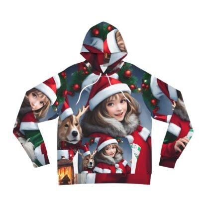 Fashion Hoodie (AOP) xmas hoodie for men or women unisex hoodie - Image 2