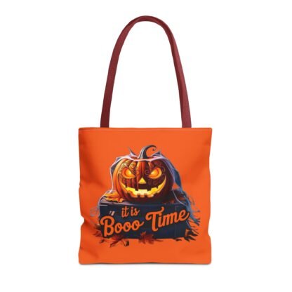 Halloween Tote Bag (AOP) boo time tote bag - Image 17