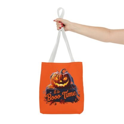 Halloween Tote Bag (AOP) boo time tote bag - Image 28