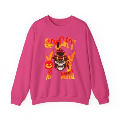 Halloween Sweatshirt Spooky  is coming Unisex Heavy Blend™ Crewneck Sweatshirt - Image 45