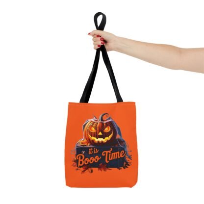 Halloween Tote Bag (AOP) boo time tote bag - Image 4