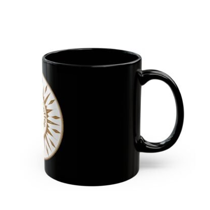 Black Mug "Queen of Coffee"  11oz - Image 2