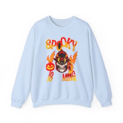 Halloween Sweatshirt Spooky  is coming Unisex Heavy Blend™ Crewneck Sweatshirt - Image 33