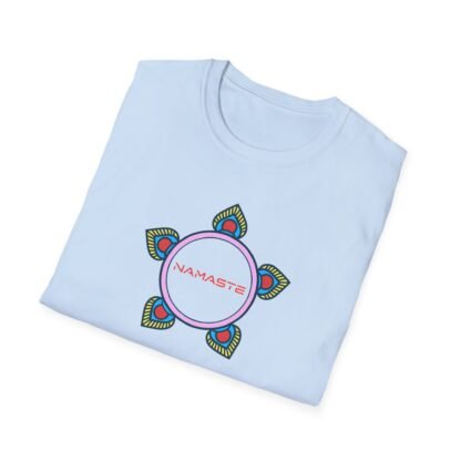 Namaste Unisex Softstyle T-Shirt for women and men - Image 24