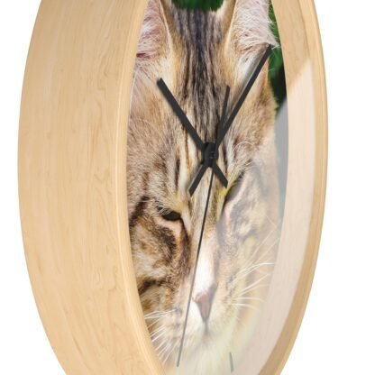 Charming Cat Wall Clock - Perfect for Cat Lovers and Home Decor - Image 2