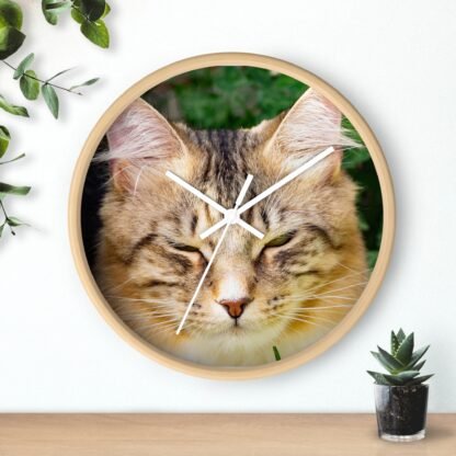 Charming Cat Wall Clock - Perfect for Cat Lovers and Home Decor - Image 6