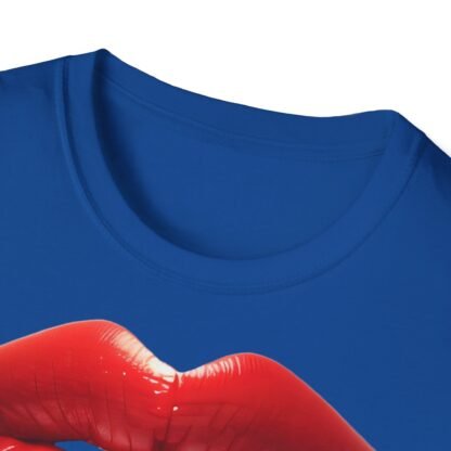 Unisex Softstyle T-Shirt Red Lips - Image 31