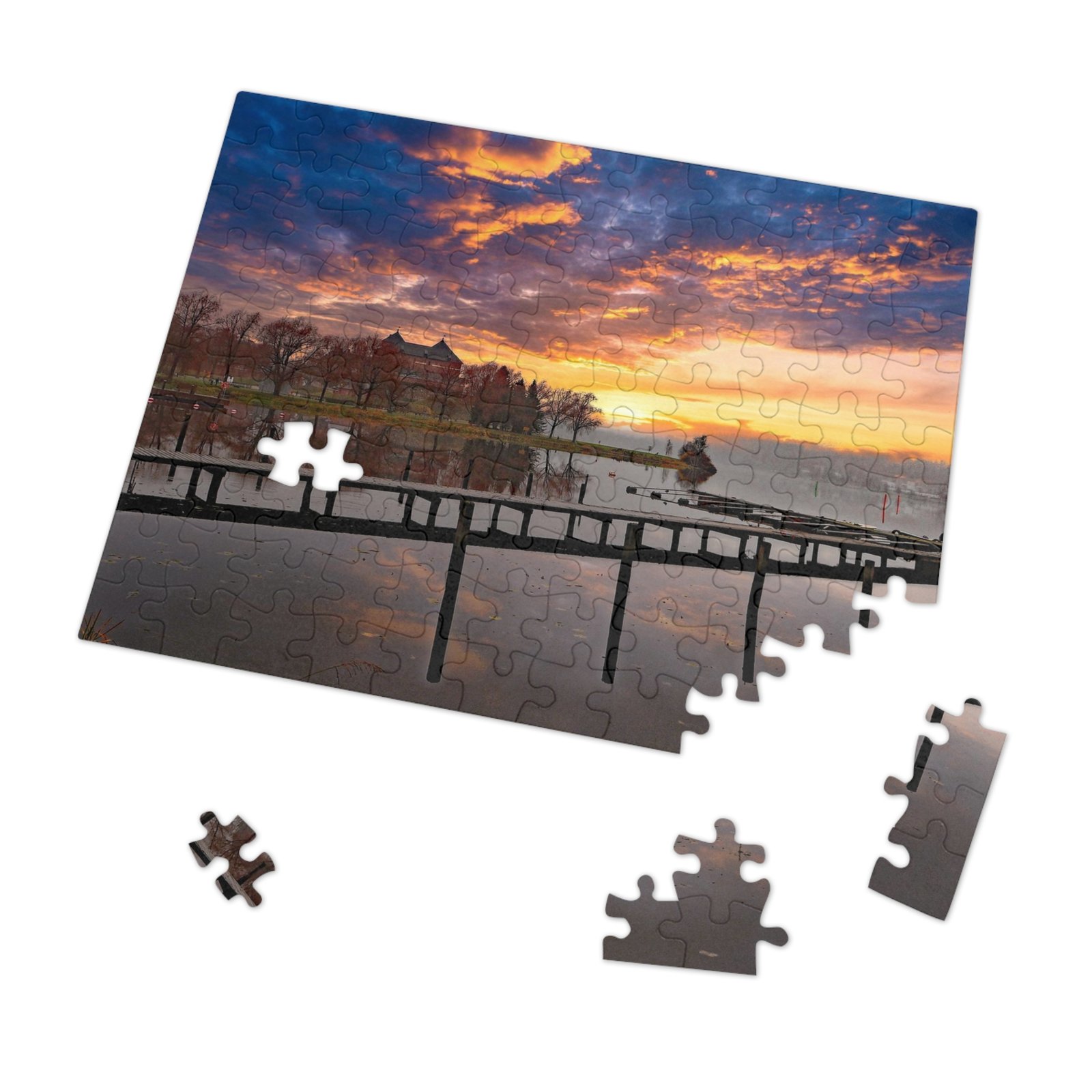 Jigsaw Puzzle foggy castle in Finland (30, 110, 252, 500,1000-Piece) - Image 14