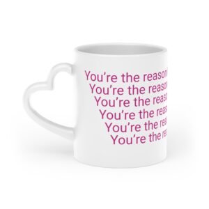 Valentine's day Heart-Shaped Mug and for every day use