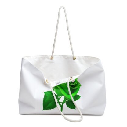 Weekender Tote Bag green rose - Image 3
