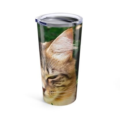 Tumbler cat figure "Fabio", Tumbler, Cat tumbler, Beach tumbler, big tubler, cat figure tumbler - Image 4