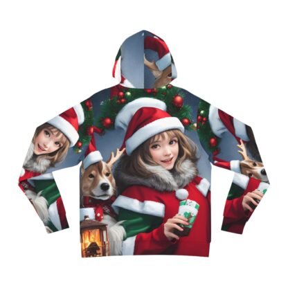 Fashion Hoodie (AOP) xmas hoodie for men or women unisex hoodie - Image 3