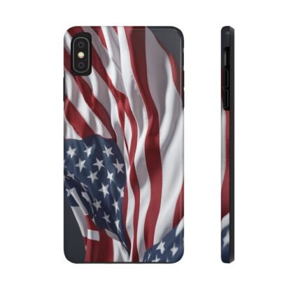 Patriotic Tough Phone Case - American Flag Design - Image 7