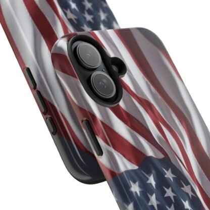 Patriotic Tough Phone Case - American Flag Design - Image 47