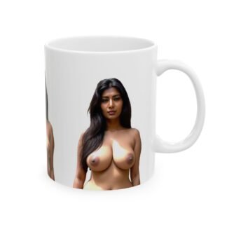 Coffee Mug - Coffee Lovers with asian woman desing