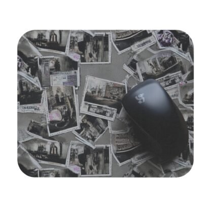 Vintage Photo Collage Mouse Pad, Desk Accessory, Gamer Gift, Home Office Decor, Unique Photography Mousepad, Creative Mousepad
