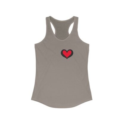 Heartfelt Women's Racerback Tank Top, Cute Summer Shirt, Workout Top, Gift for Her, Casual Fashion - Image 9