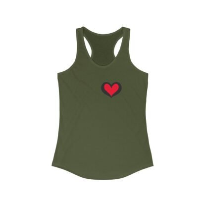 Heartfelt Women's Racerback Tank Top, Cute Summer Shirt, Workout Top, Gift for Her, Casual Fashion - Image 11