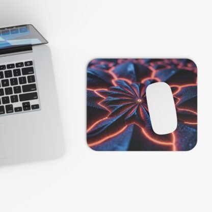 Vibrant Floral Mouse Pad, Artistic Computer Accessories, Desk Decor, Gamer Gift, Unique Office Supplies, Creativity Booster - Image 4