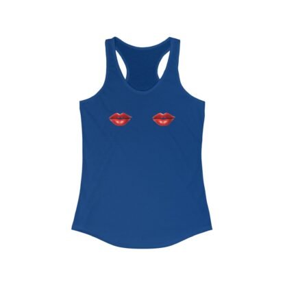 Red Lips Racerback Tank Top, Summer Shirt, Casual Wear, Trendy Workout Top, Gift for Her, Valentine's Day Apparel - Image 21
