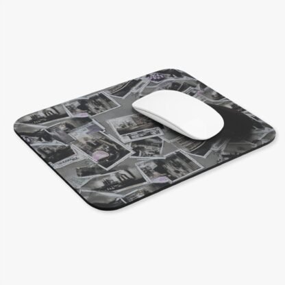Vintage Photo Collage Mouse Pad, Desk Accessory, Gamer Gift, Home Office Decor, Unique Photography Mousepad, Creative Mousepad - Image 3