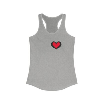 Heartfelt Women's Racerback Tank Top, Cute Summer Shirt, Workout Top, Gift for Her, Casual Fashion - Image 7